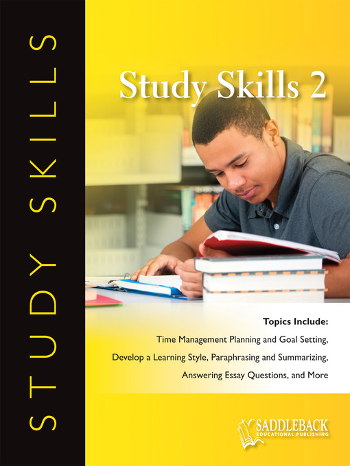 Title details for Study Skills: Note Taking: Other Useful Methods by Saddleback Educational Publishing - Available
